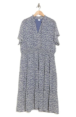 Tiered Midi Dress