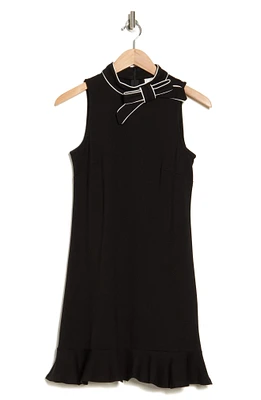 Bow Neck Sleeveless Dress