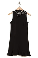 Bow Neck Sleeveless Dress