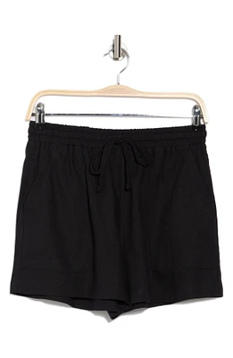 Marseille Linen Blend Drawstring Shorts