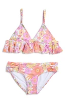 Kids' Floral Bikini Set