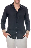 Linen Button-Up Shirt