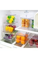 Clear Lidded Bin Set
