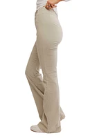 Jayde Seamed Corduroy Flare Pants