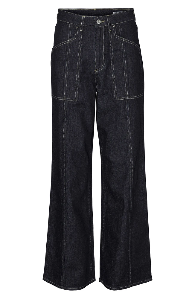 Kathy High Waist Wide Leg Jeans