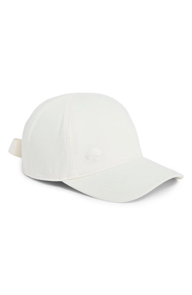 bow baseball cap