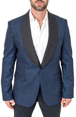 Shawl Ceremonial Blue Blazer