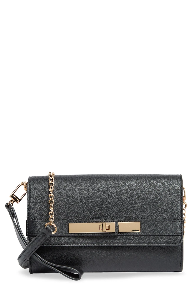 Belted Wallet on a Chain Crossbody Bag