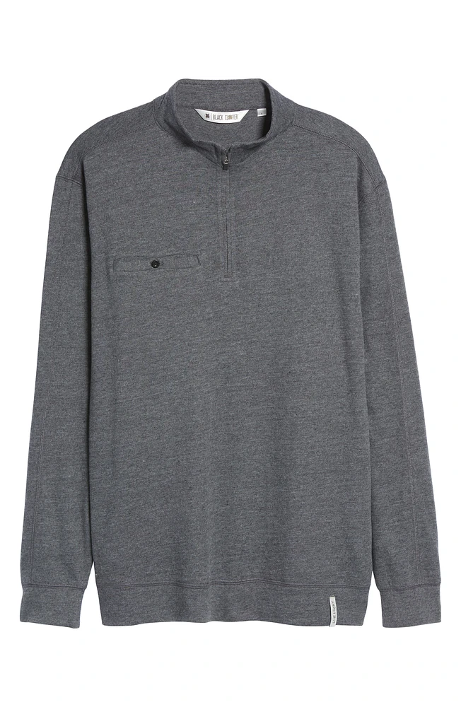 Clyde Mock Neck Half-Zip Pullover