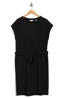 Tie Waist Cotton Dress