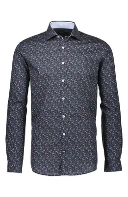 Floral Modern Fit Twill Shirt