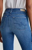 Farrah Raw Hem Crop Bootcut Jeans