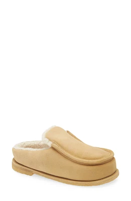 Genuine Shearling Mule