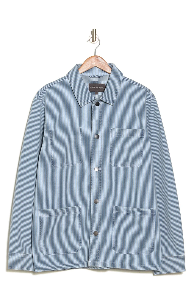 Cotton Twill Chore Jacket