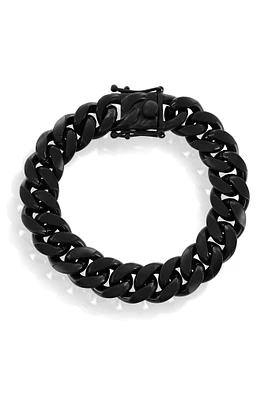 Men's Stainless Steel Cuban Chain Bracelet