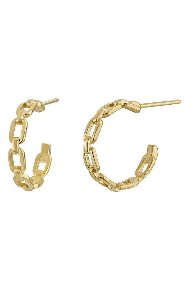 14K Gold Hoop Earrings