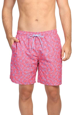 Abstract Swim Shorts