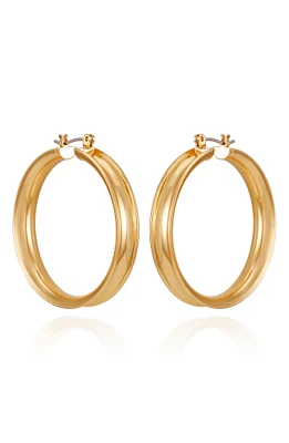 Textured Hoop Earrings