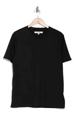 Cotton Blend Henley T-Shirt