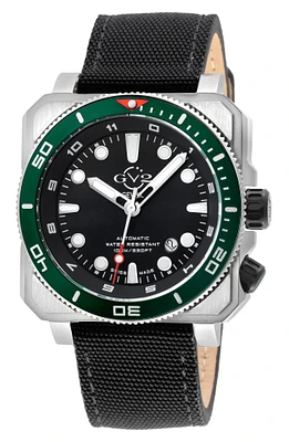 XO Submarine Canvas Strap Watch, 44mm