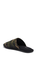 Klarence Camo Print Scuff Slipper