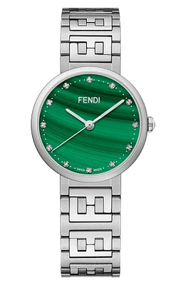 Forever Fendi Diamond Bracelet Watch, 29mm