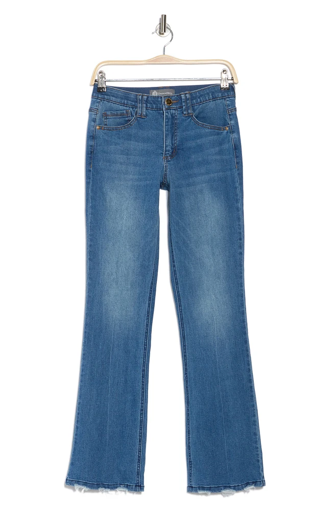 High Waist Itty Bitty Bootcut Jeans
