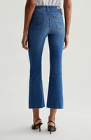 Farrah Raw Hem Crop Bootcut Jeans