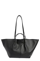 Odette East/West Leather Tote Bag