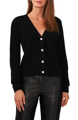Embellished Button Cardigan