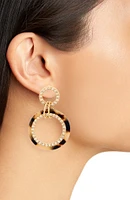 Hoop Drop Earrings