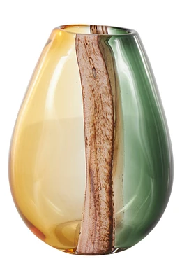 Tricolor Glass Vase