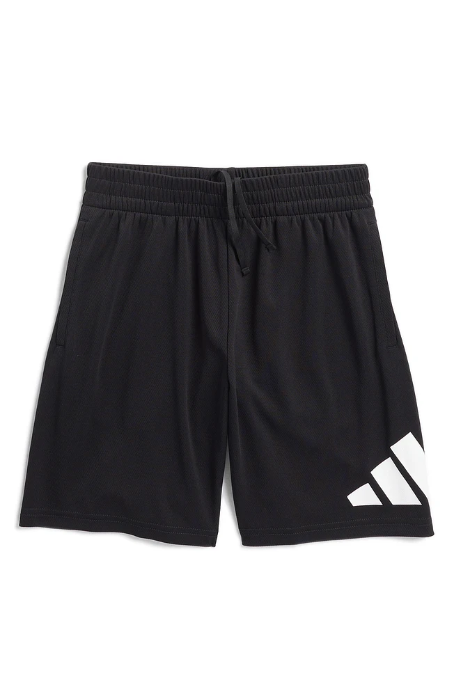 Kids' 3-Bar Graphic Mesh Shorts