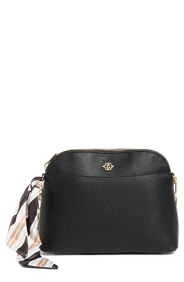 Tahlia Dome Crossbody Bag with Scarf