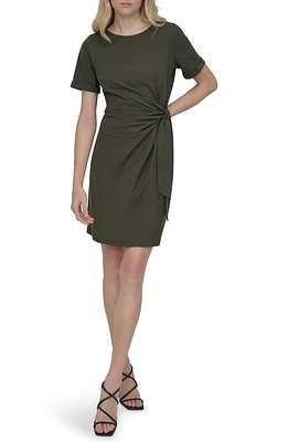 Side Tie A-Line Dress