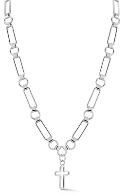 Open Cross Pendant Necklace