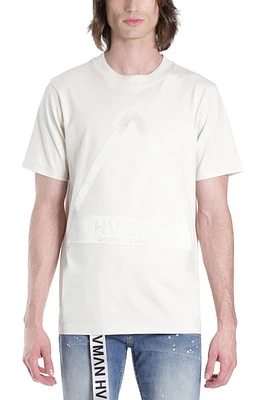 Triangle Oversize Cotton Logo Graphic Tee
