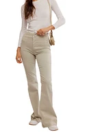 Jayde Seamed Corduroy Flare Pants