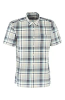 Embleton Plaid Short Sleeve Cotton Button-Up Shirt