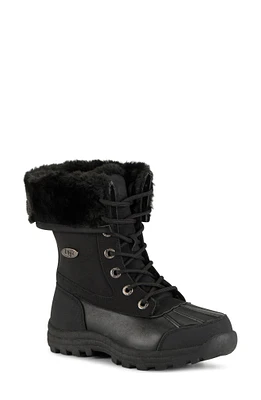 Tambora Faux Fur Trim Water Resistant Boot