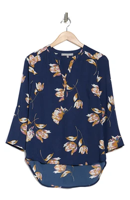 Split Neck Top