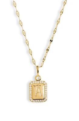 Initial Pendant Necklace
