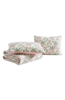 Alcapulco Palm 3-Piece Quilt & Sham Set