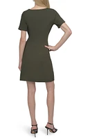Side Tie A-Line Dress