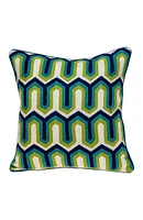 Handmade Monte Transitional Pillow - 20" x 20" - Multi