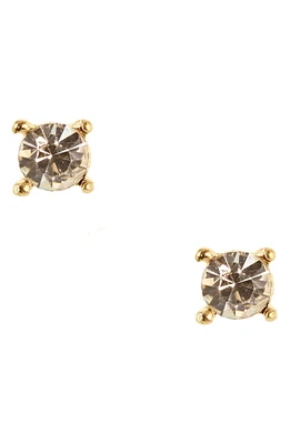 Daniella Round Crystal Stud Earrings