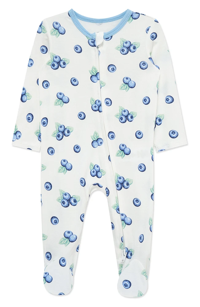 Blueberries Footie