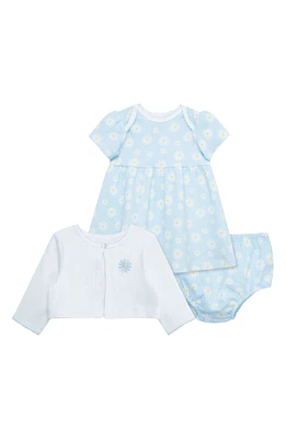 Daisy Dot Dress, Bloomers & Cardigan Set