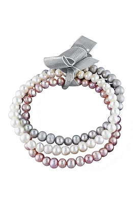 5-5.5mm Freshwater Pearl Bracelet Set