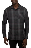 Prize Money Plaid Button-Up Shirt